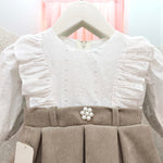 Cargar imagen en el visor de la galería, Vestido Eliana Beige
