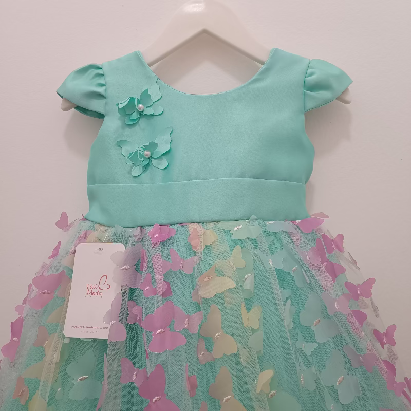 Vestido Mariposas Multicolor