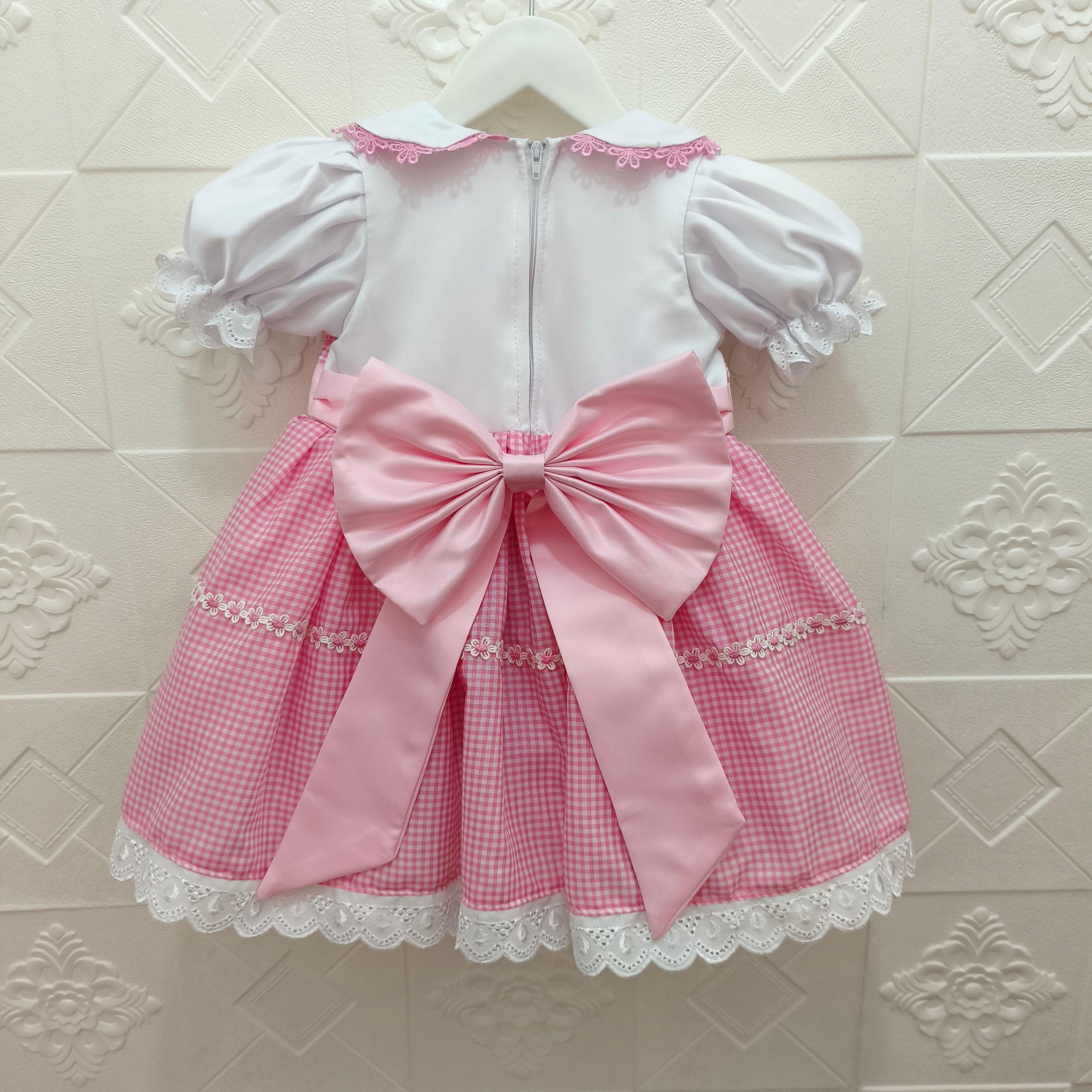 Vestido Granjita Rosa