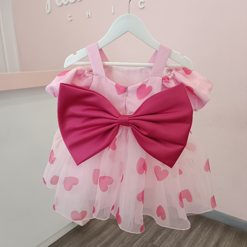Vestido Corazones Tutu