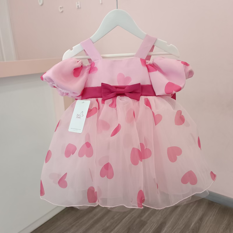 Vestido Corazones Tutu