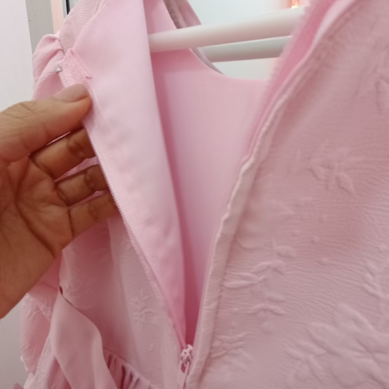 Vestido Evangelina Rosa