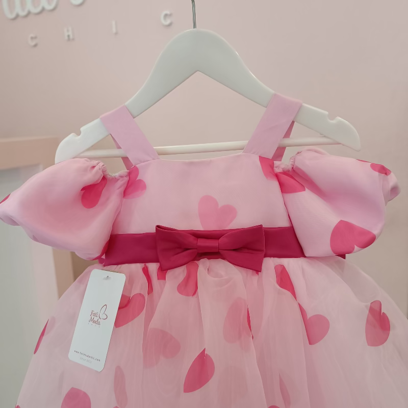 Vestido Corazones Tutu