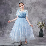 Cargar imagen en el visor de la galería, Vestido Elsa Frozen Brillos
